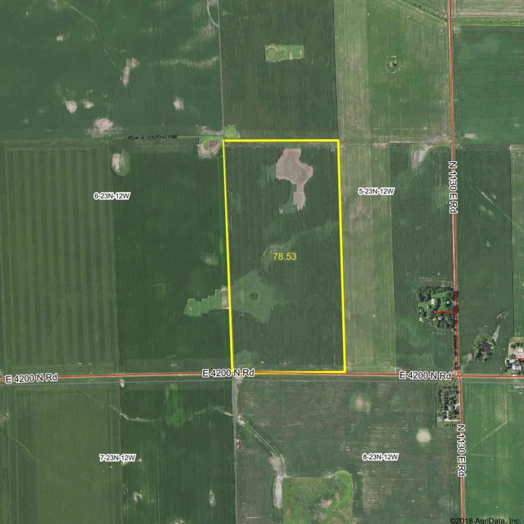 80 Acres, Vermilion County IL - Illinois & Indiana Farm Real Estate