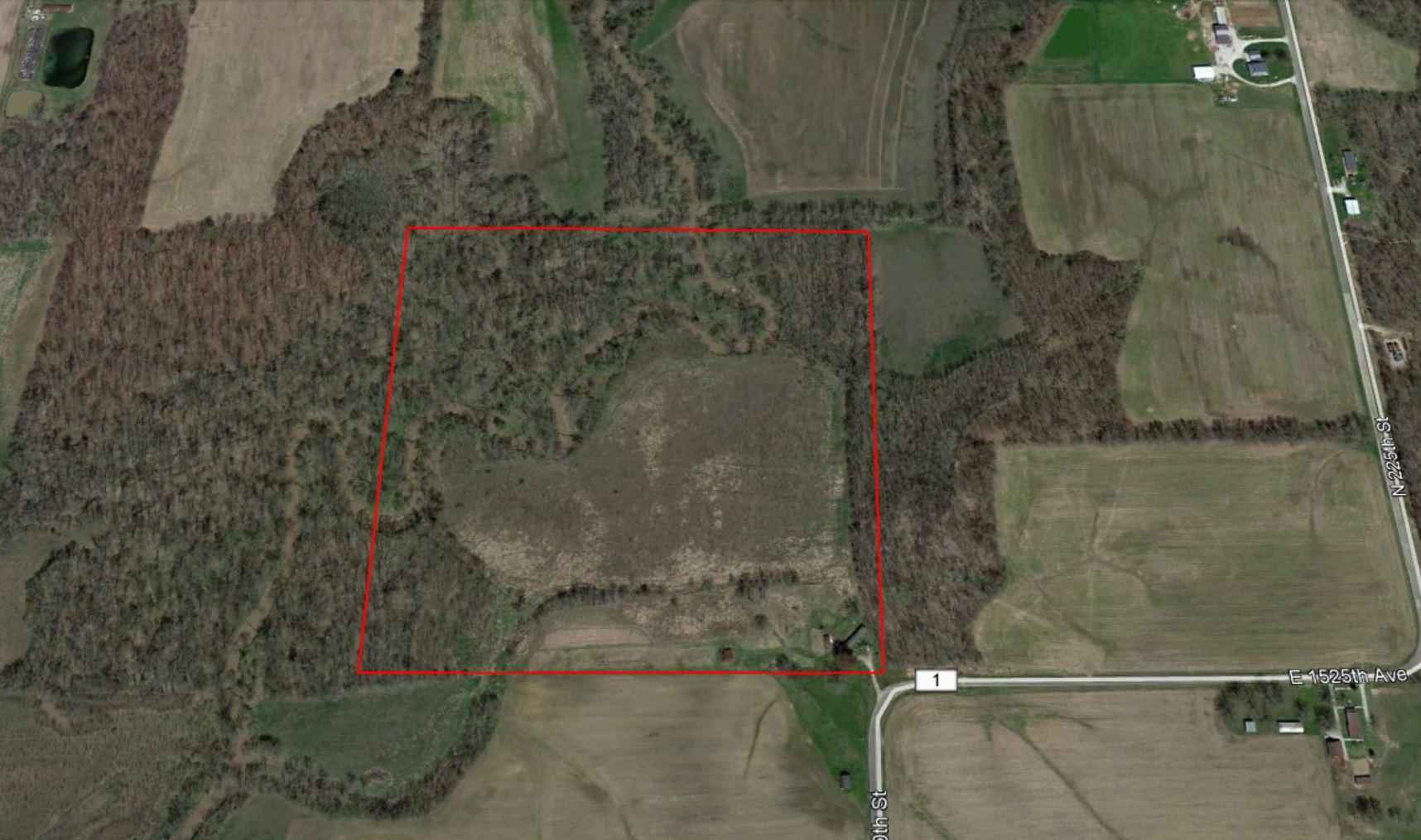 40 Acres on Willow Creek, Crawford County IL Illinois & Indiana Farm