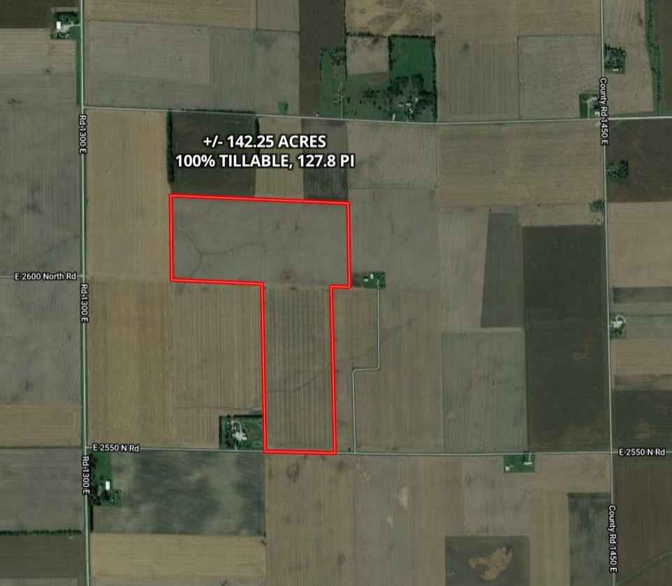 142.25 Acres, Blount TWP. Vermilion County, IL. 10 AM March 9th ...